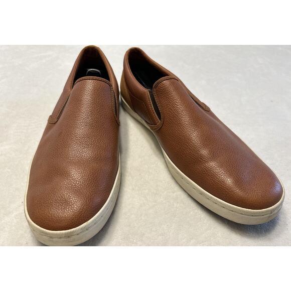 Cole Haan Nantucket Loafers Sneakers Shoes Mens Size 12 Brown Leather Slip On - Picture 1 of 8